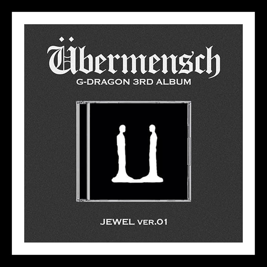 G-DRAGON 3RD ALBUM Übermensch CD JEWEL Ver) G-DRAGON [UBERMENSCH/UBERMENSCH] 3rd Album (Ver.1
